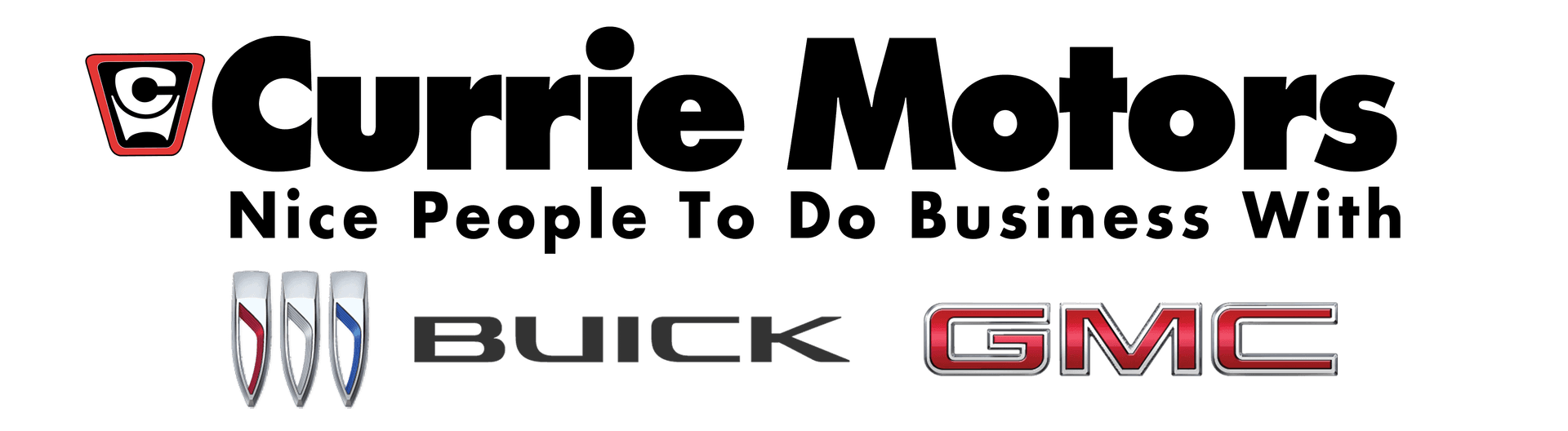Currie Motors Buick GMC logo